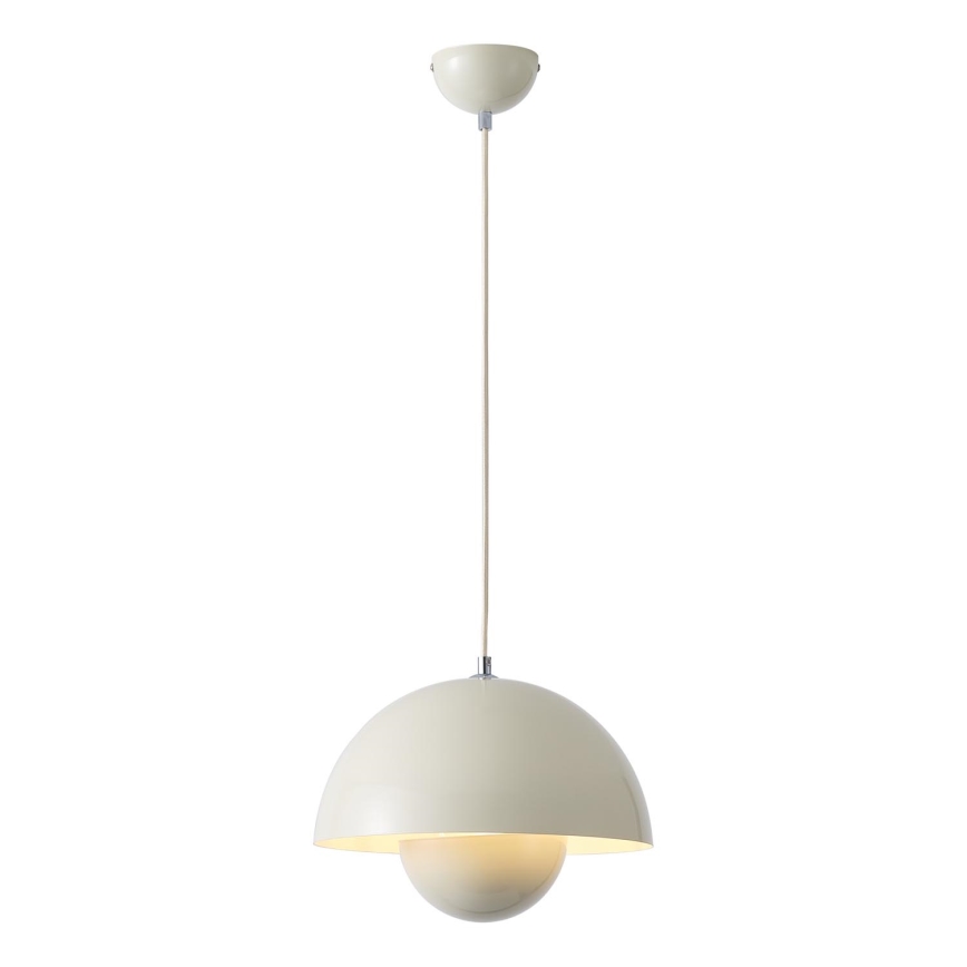 Lestenec na vrvici 1xE27/15W/230V bela