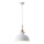 Lestenec na vrvici 1xE27/15W/230V bela pr. 28 cm