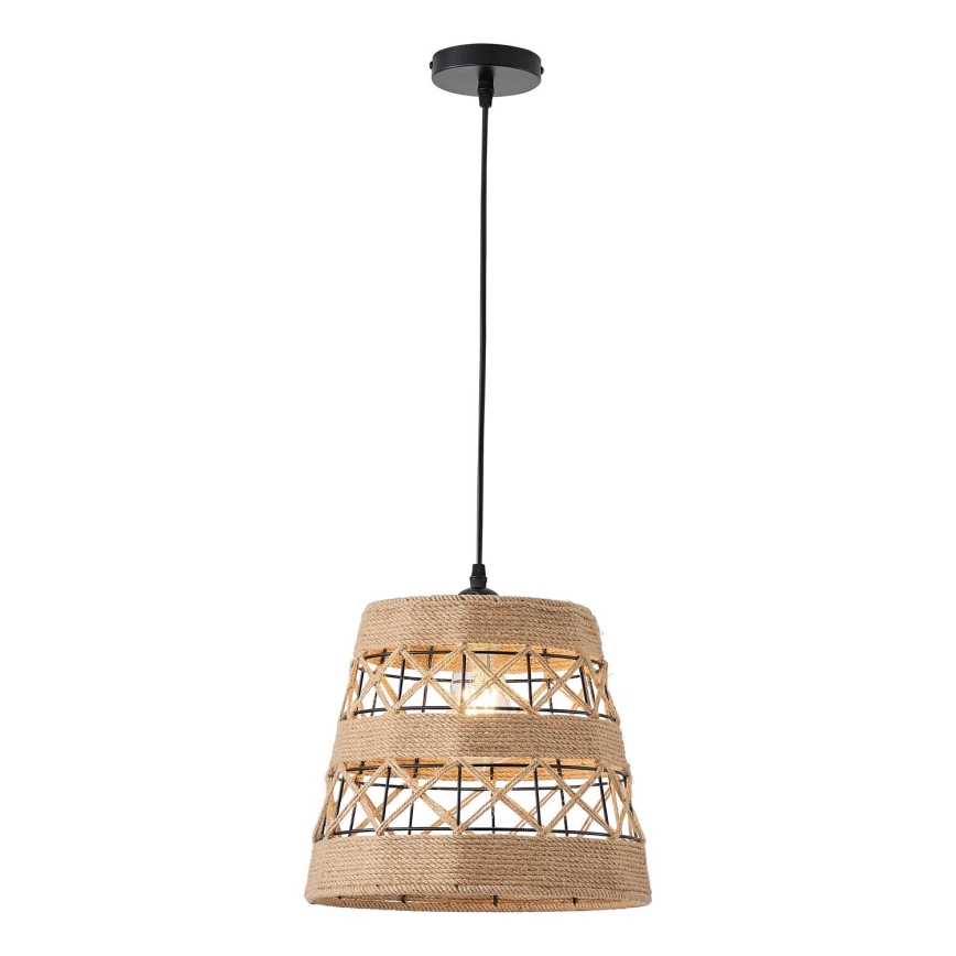 Lestenec na vrvici 1xE27/15W/230V bež