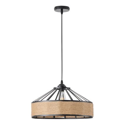 Lestenec na vrvici 1xE27/15W/230V bež
