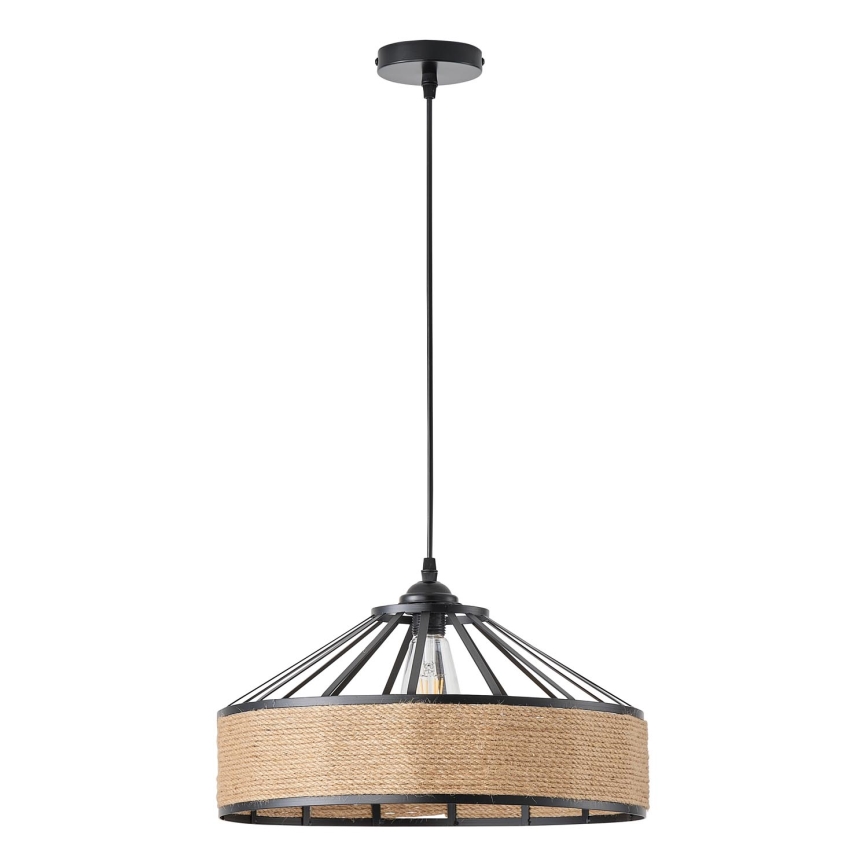 Lestenec na vrvici 1xE27/15W/230V bež
