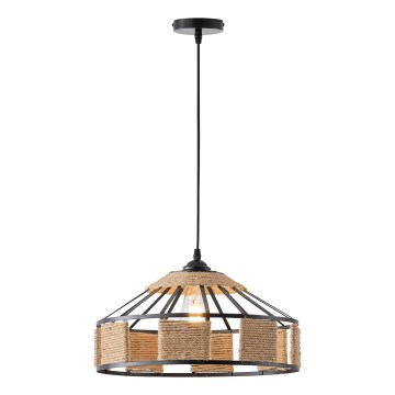 Lestenec na vrvici 1xE27/15W/230V bež