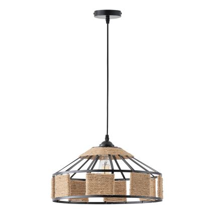 Lestenec na vrvici 1xE27/15W/230V bež