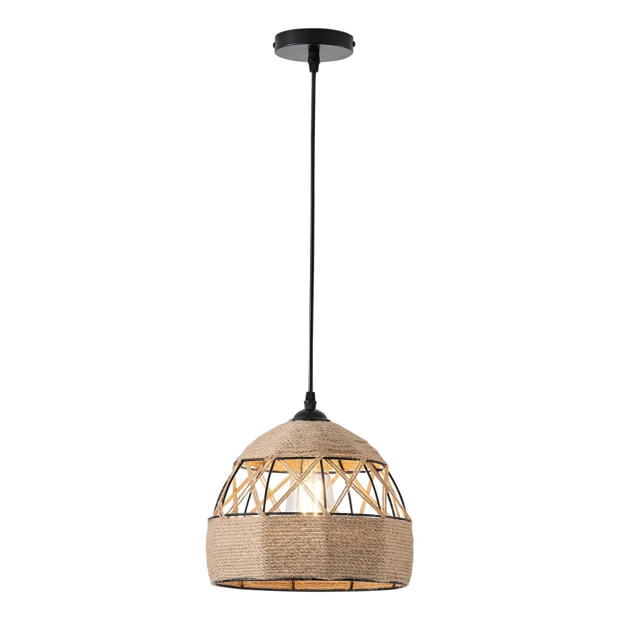 Lestenec na vrvici 1xE27/15W/230V bež