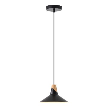 Lestenec na vrvici 1xE27/15W/230V črna