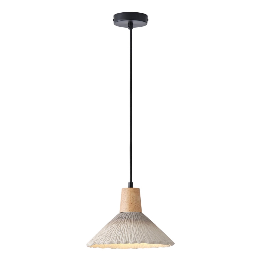 Lestenec na vrvici 1xE27/15W/230V krem barva