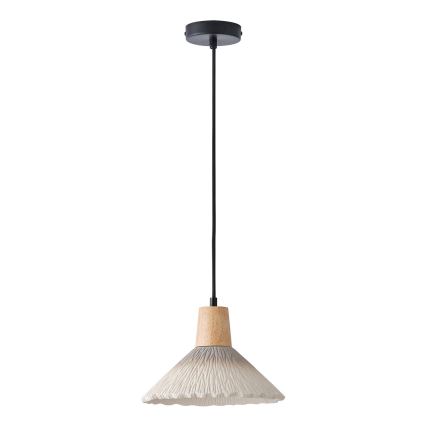 Lestenec na vrvici 1xE27/15W/230V krem barva