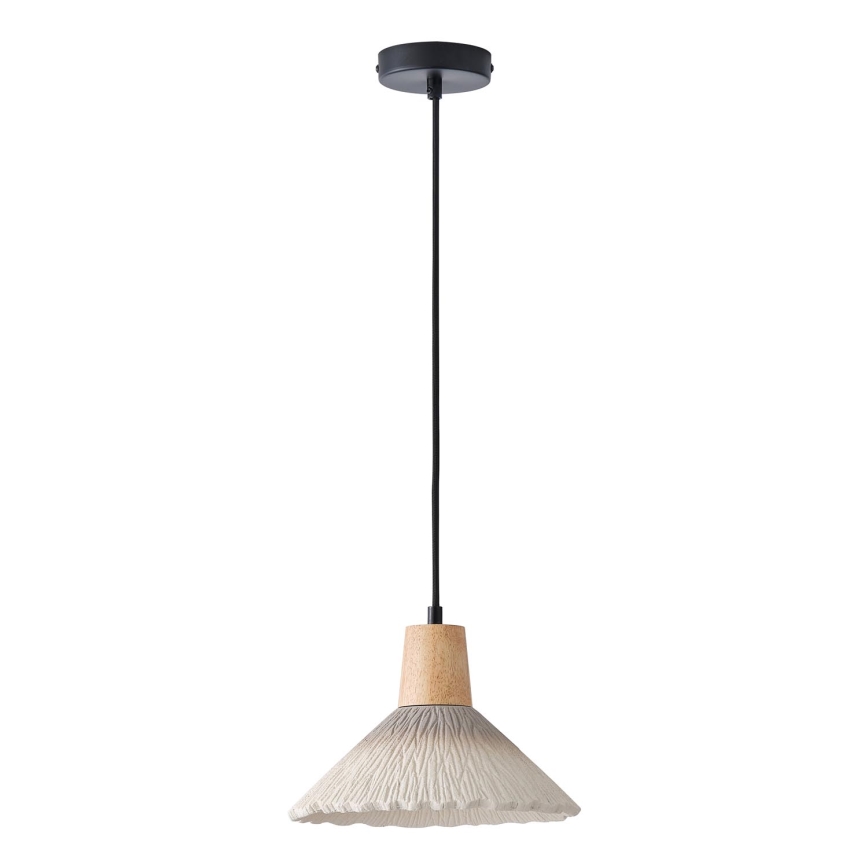 Lestenec na vrvici 1xE27/15W/230V krem barva