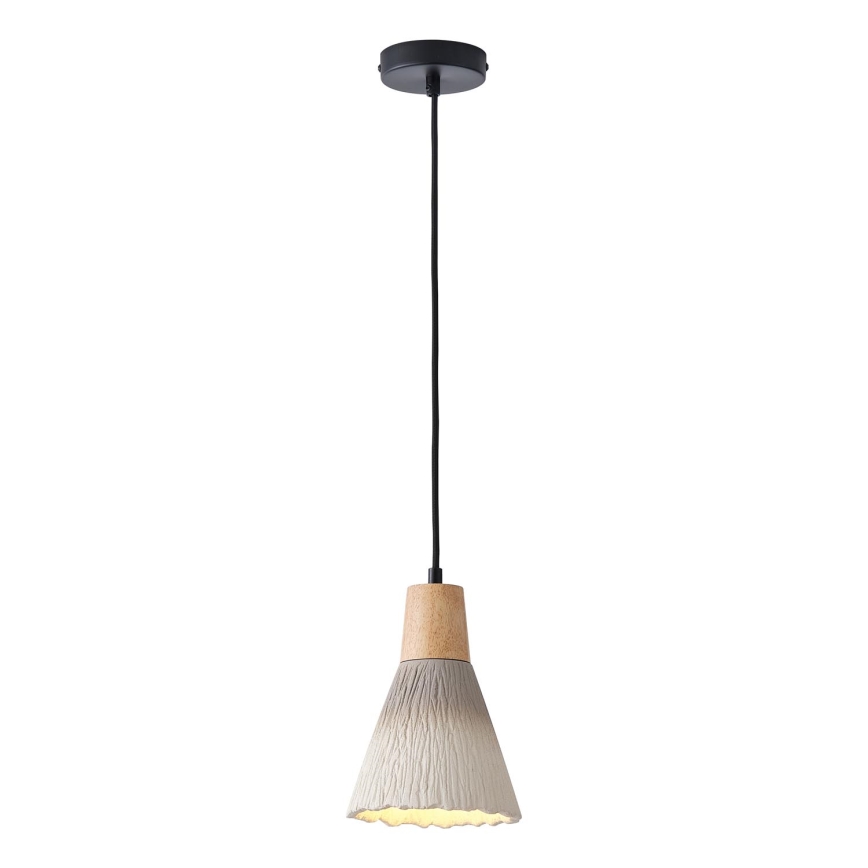 Lestenec na vrvici 1xE27/15W/230V krem barva