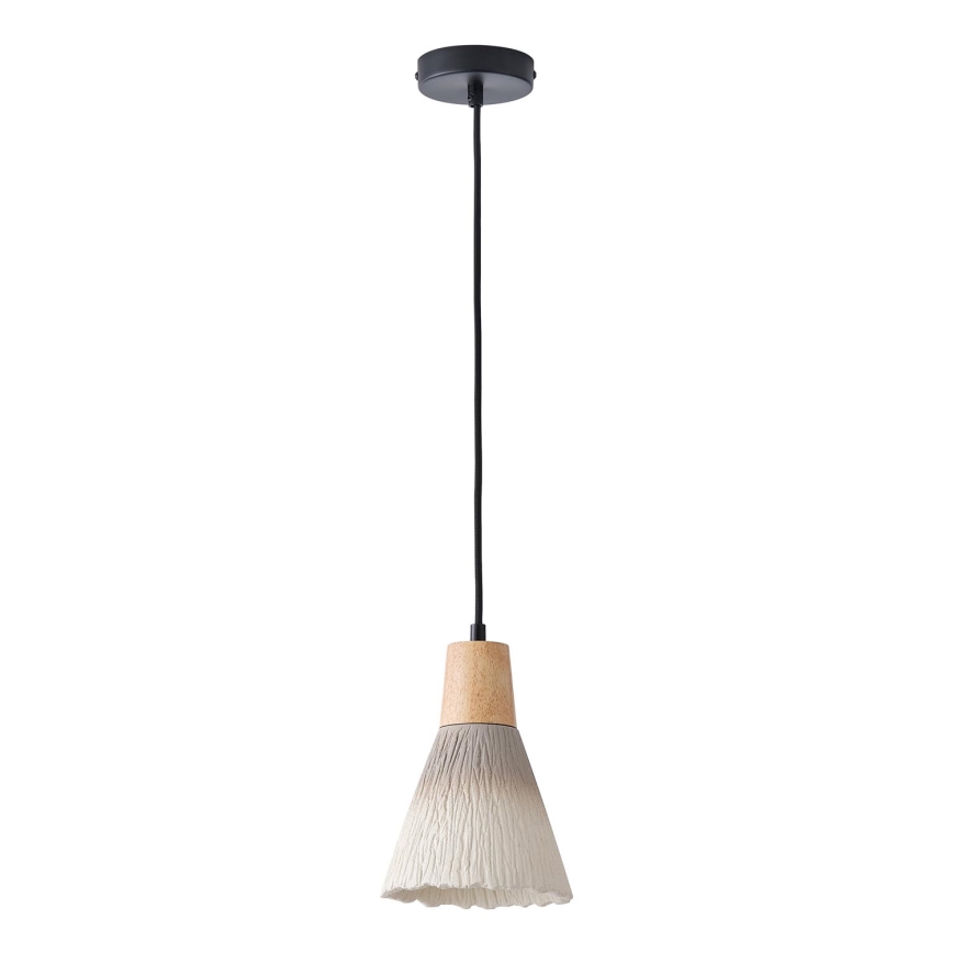 Lestenec na vrvici 1xE27/15W/230V krem barva