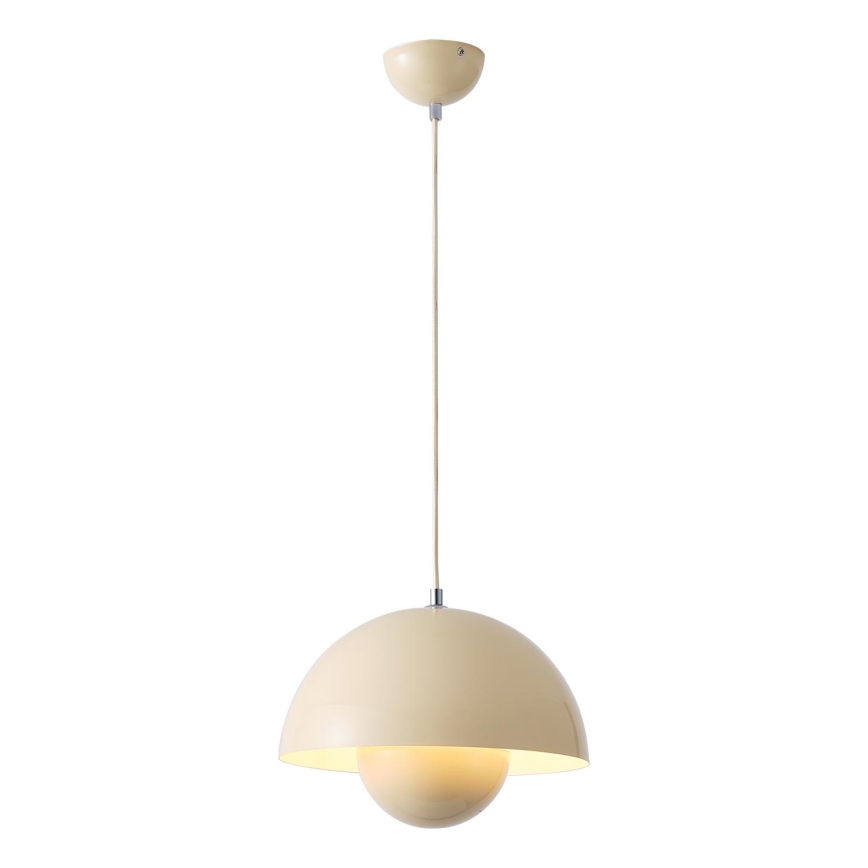 Lestenec na vrvici 1xE27/15W/230V krem barva