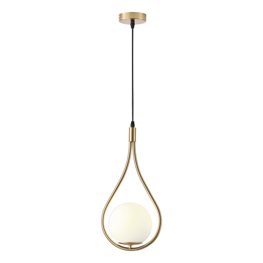 Lestenec na vrvici 1xE27/15W/230V medenina