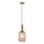 Lestenec na vrvici 1xE27/15W/230V rjava pr. 13 cm