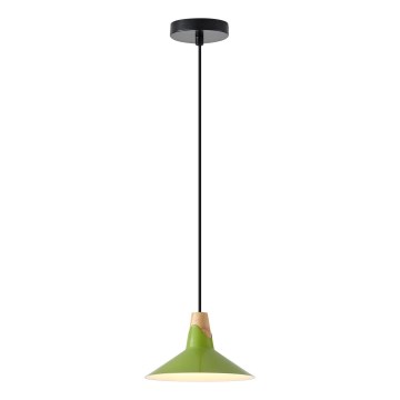 Lestenec na vrvici 1xE27/15W/230V zelena