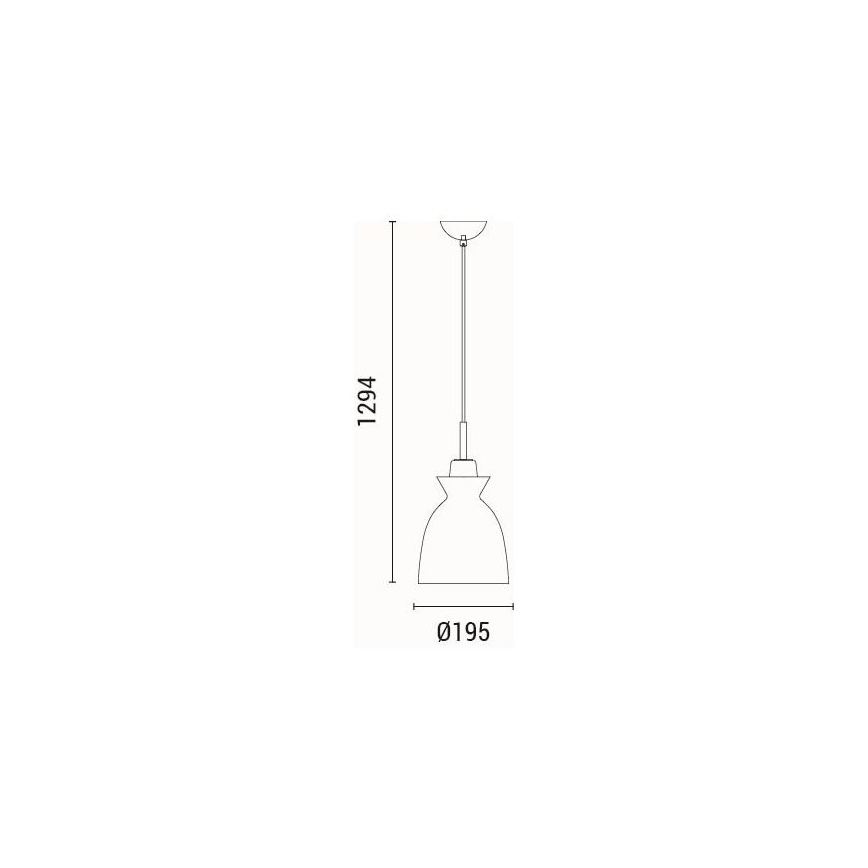 Lestenec na vrvici 1xE27/15W/230V zelena pr. 19,5 cm