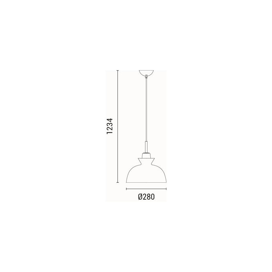 Lestenec na vrvici 1xE27/15W/230V zelena pr. 28 cm