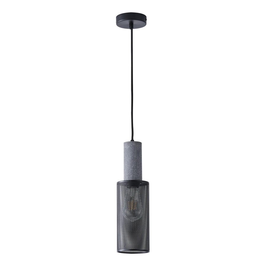 Lestenec na vrvici 1xE27/40W/230V črna