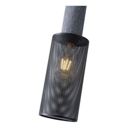 Lestenec na vrvici 1xE27/40W/230V črna