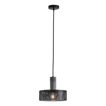 Lestenec na vrvici 1xE27/40W/230V črna