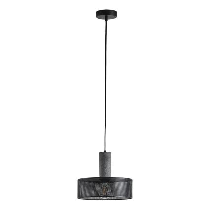 Lestenec na vrvici 1xE27/40W/230V črna