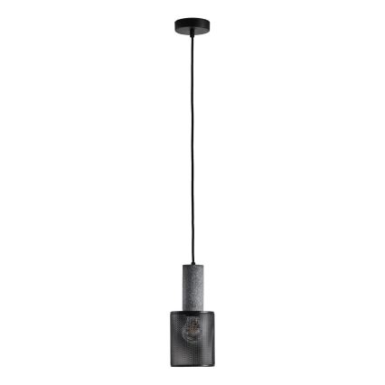 Lestenec na vrvici 1xE27/40W/230V črna
