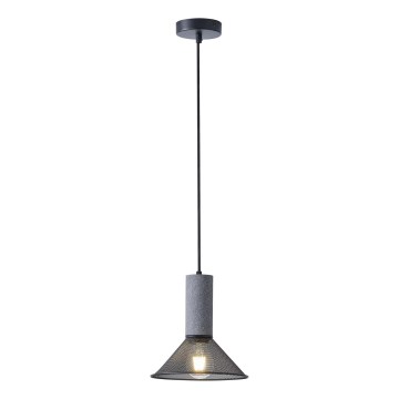 Lestenec na vrvici 1xE27/40W/230V črna