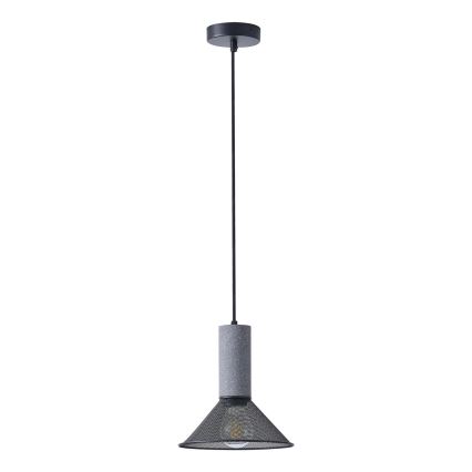 Lestenec na vrvici 1xE27/40W/230V črna