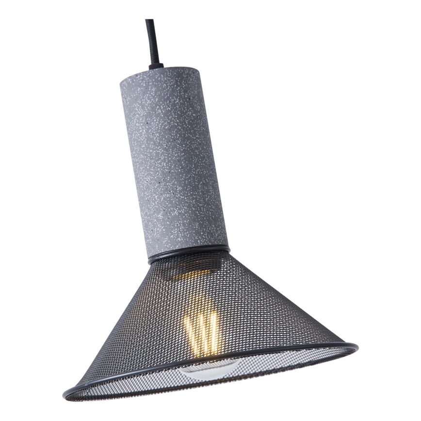Lestenec na vrvici 1xE27/40W/230V črna