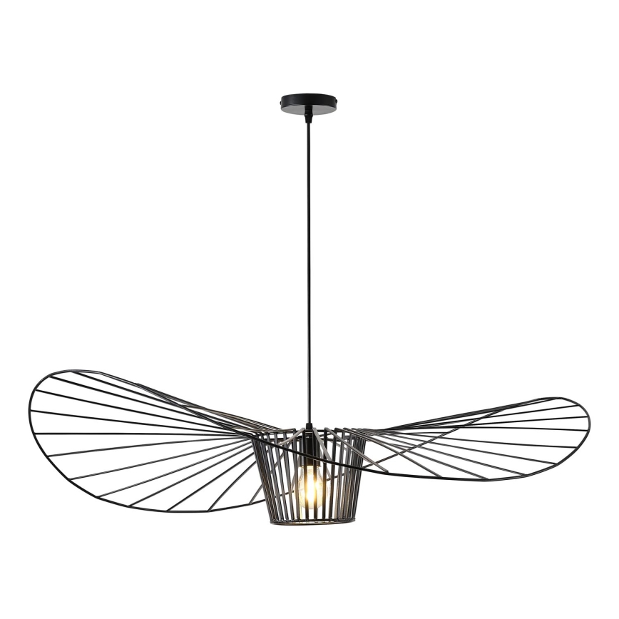 Lestenec na vrvici 1xE27/40W/230V črna