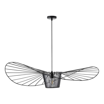 Lestenec na vrvici 1xE27/40W/230V črna
