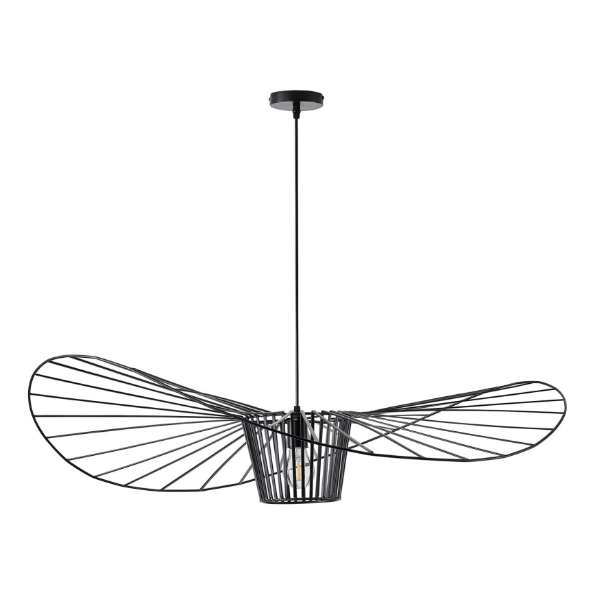 Lestenec na vrvici 1xE27/40W/230V črna