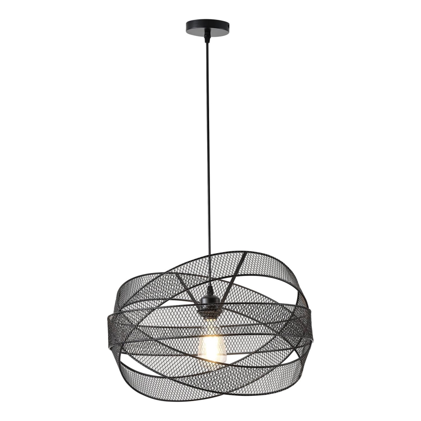 Lestenec na vrvici 1xE27/40W/230V črna