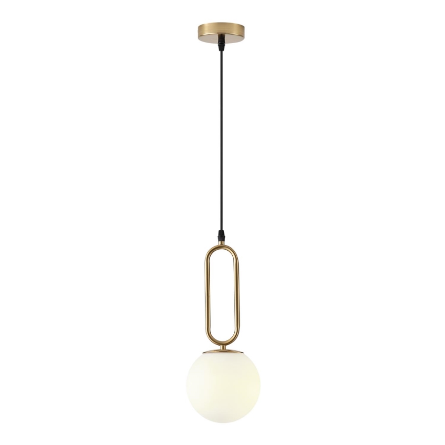 Lestenec na vrvici 1xE27/40W/230V medenina