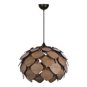Lestenec na vrvici 1xE27/40W/230V rjava