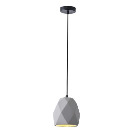 Lestenec na vrvici 1xE27/40W/230V siva
