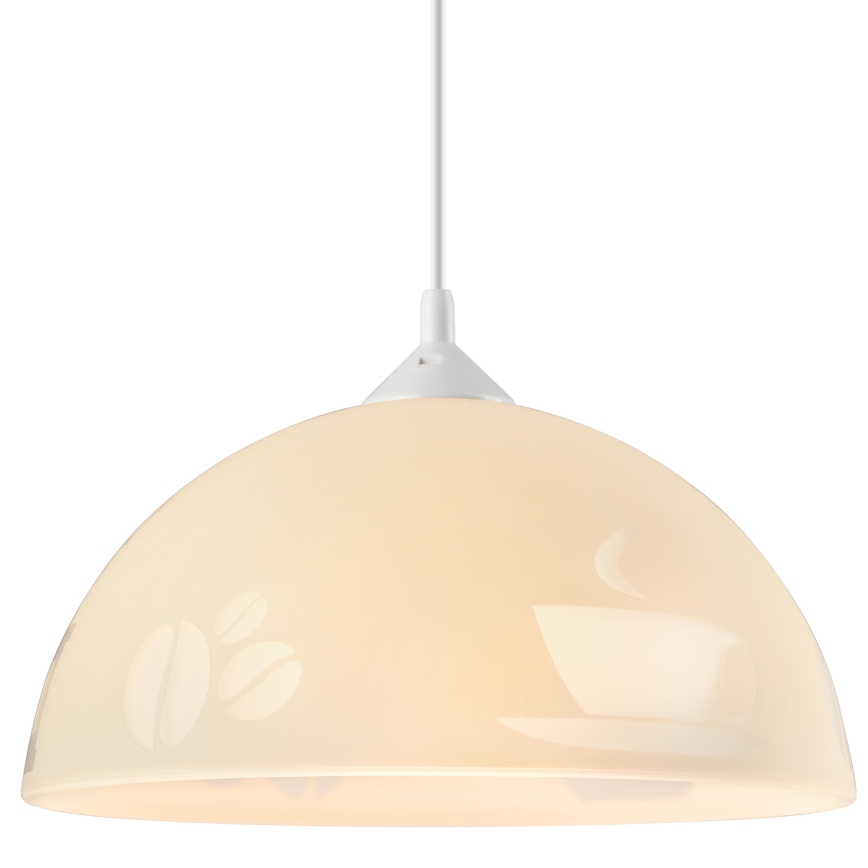 Lestenec na vrvici 1xE27/60W/230V kava