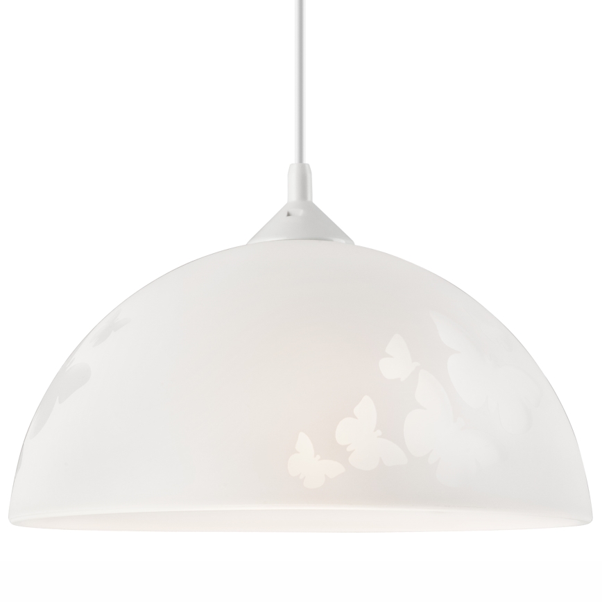 Lestenec na vrvici 1xE27/60W/230V metulji