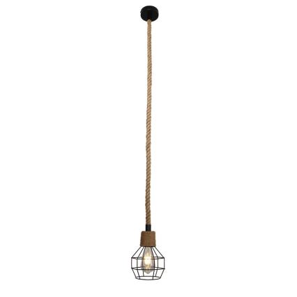Lestenec na vrvici 1xE27/60W/230V pr. 15 cm