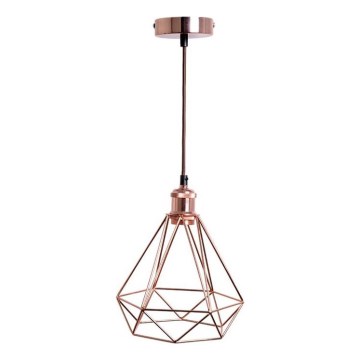 Lestenec na vrvici 1xE27/60W/230V pr. 22 cm baker