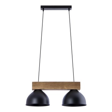 Lestenec na vrvici 2xE27/60W/230V