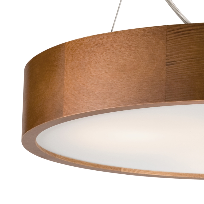 Lestenec na vrvici 3xE27/60W/230V ø 47 cm bor