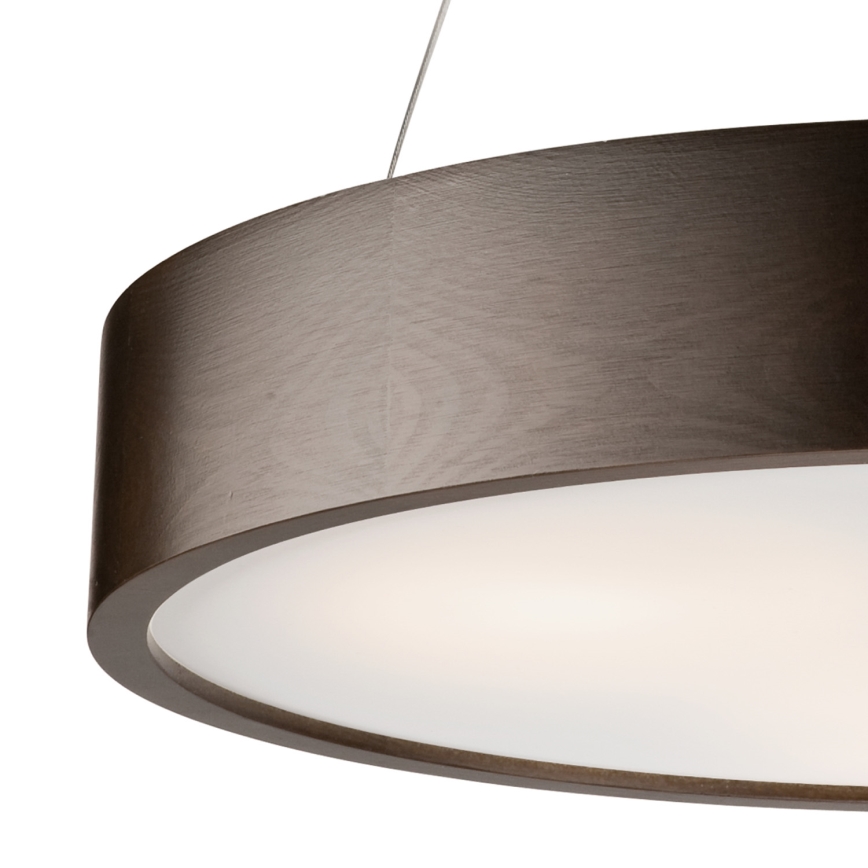 Lestenec na vrvici 3xE27/60W/230V ø 47 cm bor
