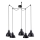 Lestenec na vrvici 5xE27/60W/230V spider