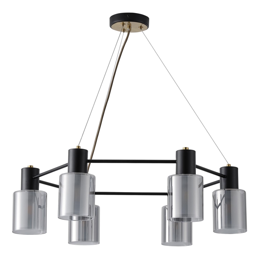 Lestenec na vrvici 6xE14/15W/230V