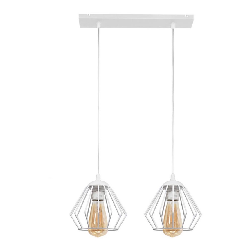 Lestenec na vrvici AGAT 2xE27/15W/230V