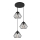 Lestenec na vrvici AGAT 3xE27/15W/230V