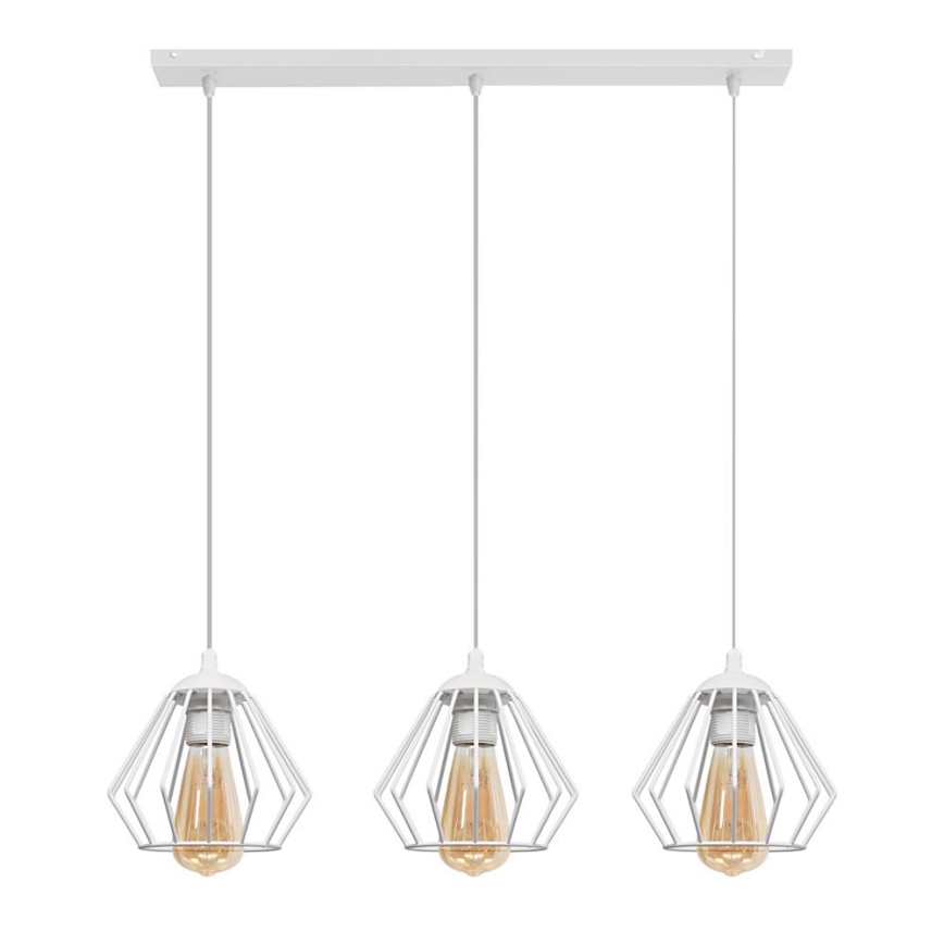 Lestenec na vrvici AGAT 3xE27/15W/230V
