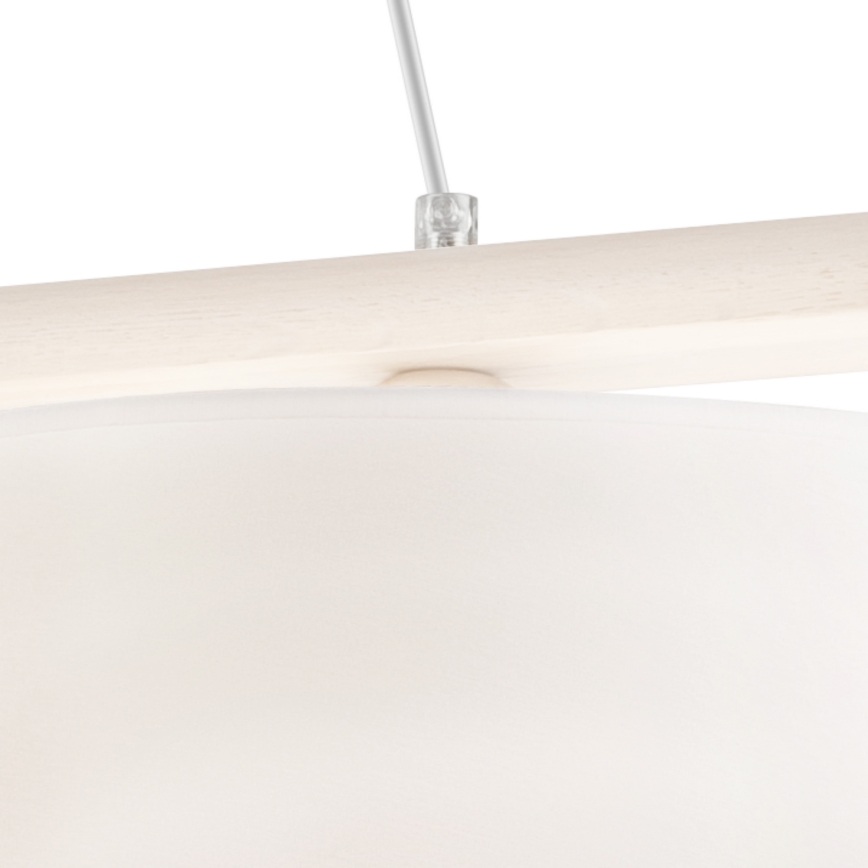 Lestenec na vrvici AIDA 2xE27/60W/230V hrast - FSC certifikat