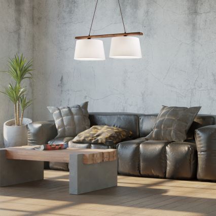 Lestenec na vrvici AIDA 2xE27/60W/230V