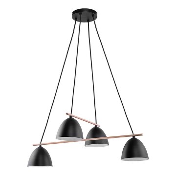 Lestenec na vrvici AIDA 4xE27/15W/230V